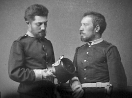 Gábor and Abel Berecz in 1874
