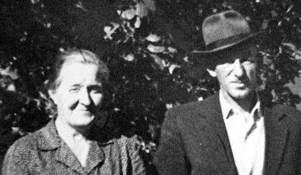 Anna Nagy and husband in 1964
