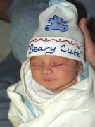 Jake with Beary Cute hat.