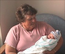 Grandma Joan and Jake.