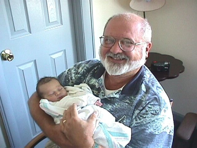 Grandpa Vic and Jake.