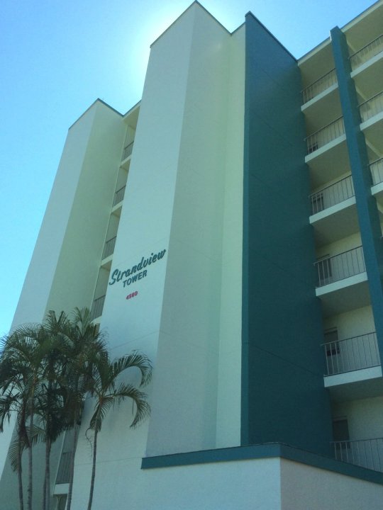 Strandview from Parking Lot.