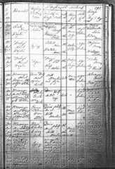 Preview of 1843 Baptismal Register.