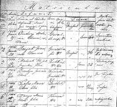 Preview of 1858 Latin Register.